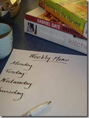 menuplanning
