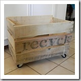 pallet crate on wheels simple home life pallet crate on wheels simple home life