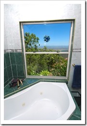 Bathroom with views