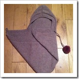 knitted baby snuggle wrap knitted baby snuggle wrap